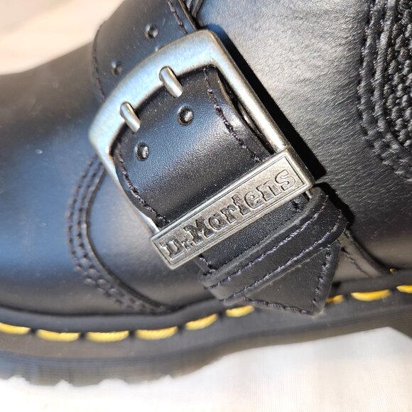 Dr. Martens 2976 Leonore Black Leather Chelsea Boot Size 7 New without tags - Picture 3 of 8